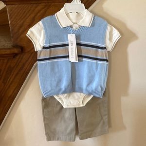 NWT 3 Piece Set Baby Boy Size 6-9 Month